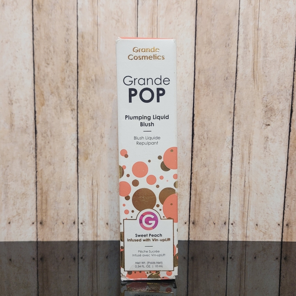 Grande Cosmetics Plumping Liquid Blush‎ In Sweet Peach